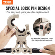 VEVOR Copper Press Tool Tube Fittings Crimping Kit, Pro Press Crimper with 1/2