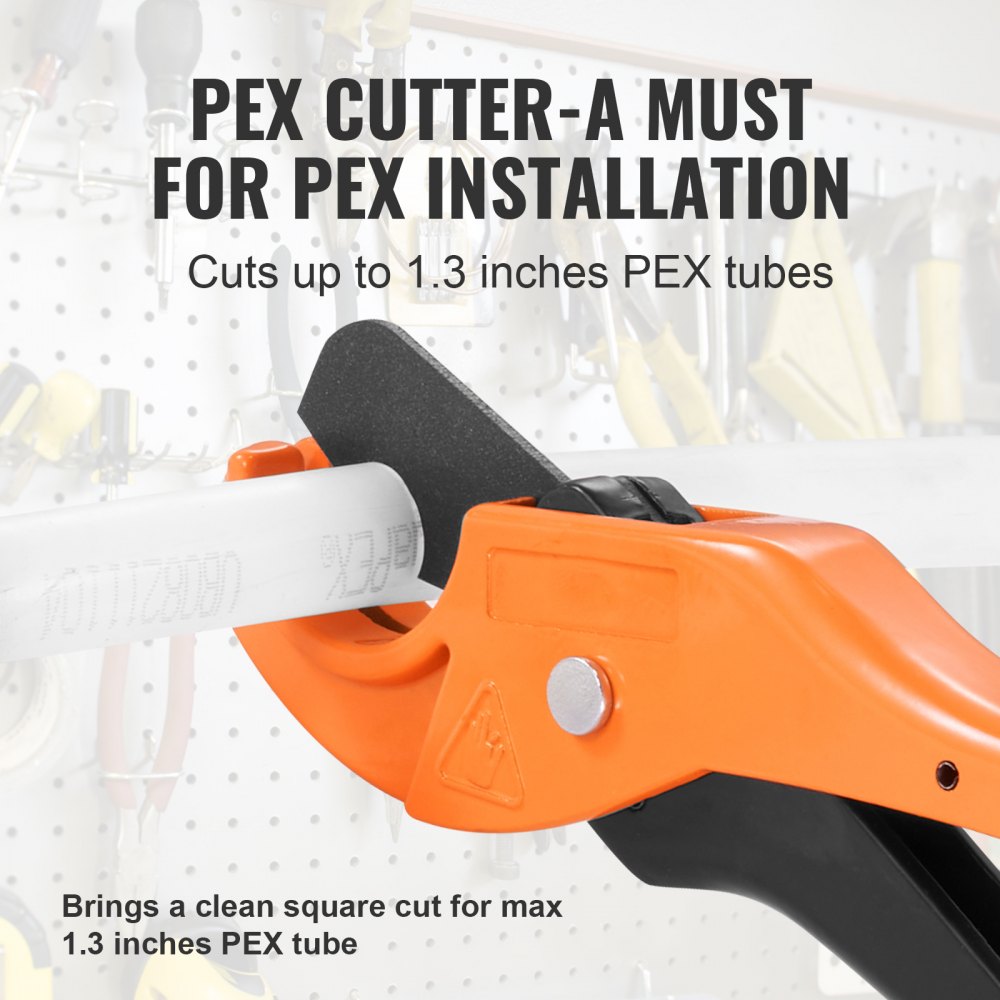 VEVOR PEX Pipe Crimping Tool Kit, Pro Press Crimper for 3/8