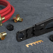 VEVOR PEX Pipe Crimping Tool Kit, Pro Press Crimper for 3/8