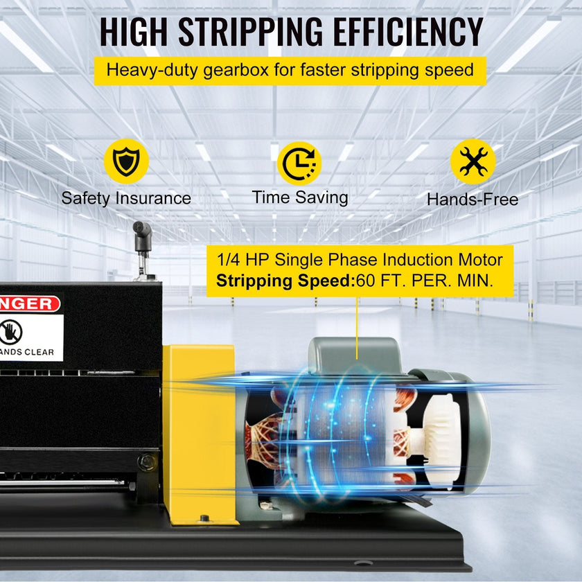 VEVOR Benchtop Automatic Wire Stripping Machine 1.5