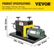 VEVOR Benchtop Automatic Wire Stripping Machine 1.5