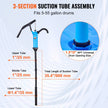 VEVOR Drum Pump, 9.5 oz. Per Stroke, Lever-Action Barrel Pump, Fits 5-55 Gallon Drums with 3-Section Suction Tube Assembly & Hose, Hand Operated, Designed to Transfer Water, Alcohol, Corrosive Liquids