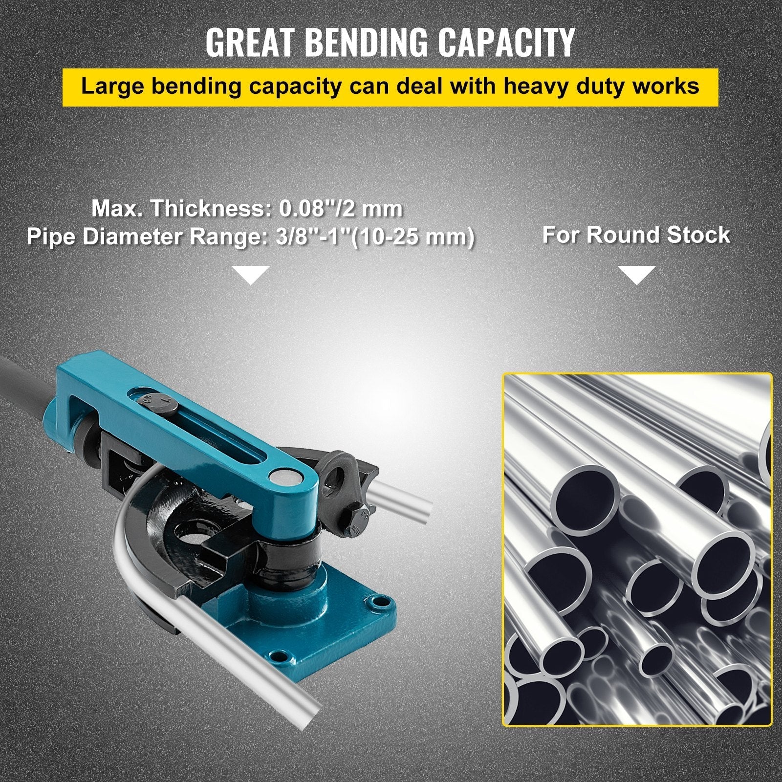 VEVOR Pipe Tube Bender 3/8