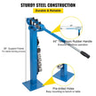 VEVOR YP 38 Pedestal Floor Compact Bender 7 Dies Versatile Compact Metal Tubing Bender 44' Mount Powdercoat Telescoping Handle Maximum 5/8