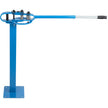 VEVOR YP 38 Pedestal Floor Compact Bender 7 Dies Versatile Compact Metal Tubing Bender 44' Mount Powdercoat Telescoping Handle Maximum 5/8