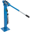 VEVOR YP 38 Pedestal Floor Compact Bender 7 Dies Versatile Compact Metal Tubing Bender 44' Mount Powdercoat Telescoping Handle Maximum 5/8