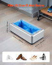 VEVOR Shoe Cover Dispenser Fits Up to US 11 with 100 Disposable Plastic Covers