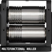 VEVOR Jewelry Combination Rolling Mill 110mm Width Flat Rolling Mill 55 mm Diameter Rollers Rolling Mill Press Gear Ratio 4:1 Jewelry Press Tabletting Tool for Jewelry Repair Design