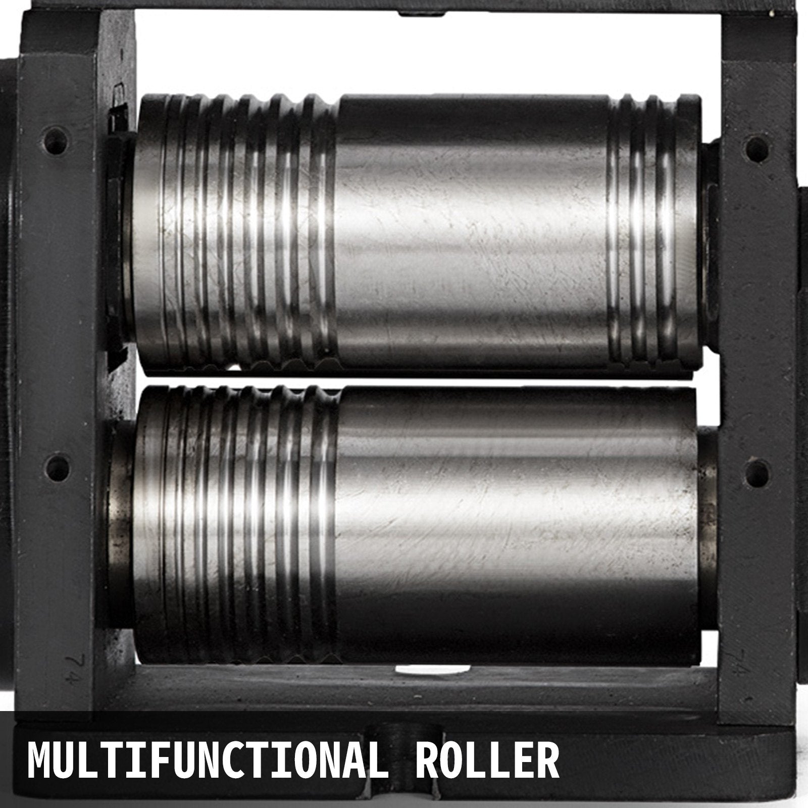 VEVOR Jewelry Combination Rolling Mill 110mm Width Flat Rolling Mill 55 mm Diameter Rollers Rolling Mill Press Gear Ratio 4:1 Jewelry Press Tabletting Tool for Jewelry Repair Design