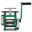 VEVOR Jewelry Combination Rolling Mill 120mm Width Flat Rolling Mill 55 mm Diameter Rollers Rolling Mill Press Gear Ratio 4:1 Jewelry Press Tabletting Tool for Jewelry Repair Design