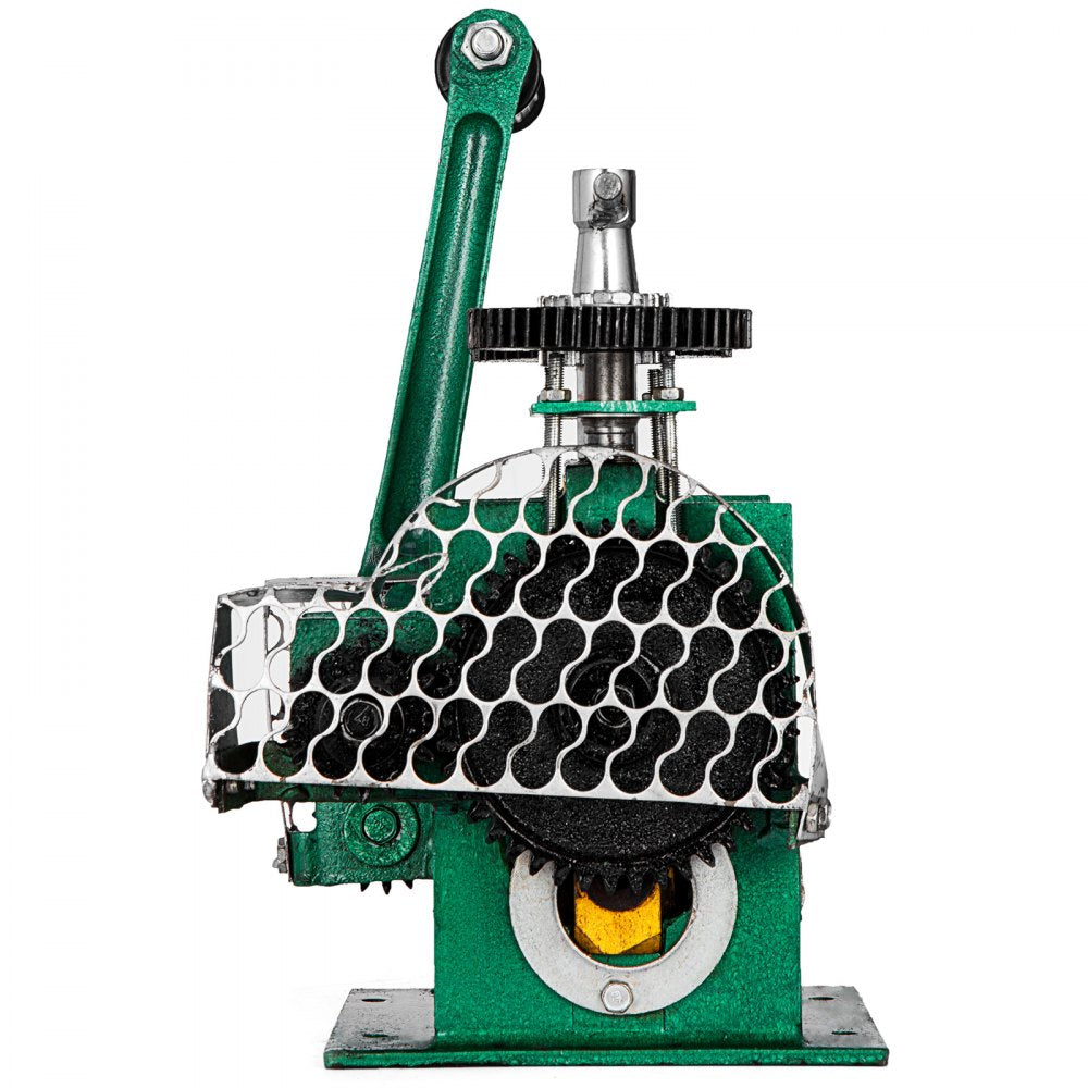 VEVOR Jewelry Combination Rolling Mill 120mm Width Flat Rolling Mill 55 mm Diameter Rollers Rolling Mill Press Gear Ratio 4:1 Jewelry Press Tabletting Tool for Jewelry Repair Design