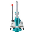 VEVOR Manual Pizza Dough Press Machine, 9.5inch/24cm Household Pizza Pastry, Stainless Steel Pizza Presser, Commercial Chapati Sheet Pizza Crust Press Plate, Height Adjustable Pizza Forming Machine