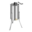VEVOR Manual Honey Extractor 2 Frame Honey Spinner Beekeeping Stainless Steel