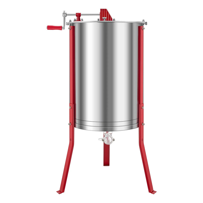 VEVOR Manual Honey Extractor 6 Frame Honey Spinner Beekeeping Stainless Steel