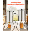 VEVOR Manual Honey Extractor 4/6 Frame Honey Spinner Beekeeping Stainless Steel