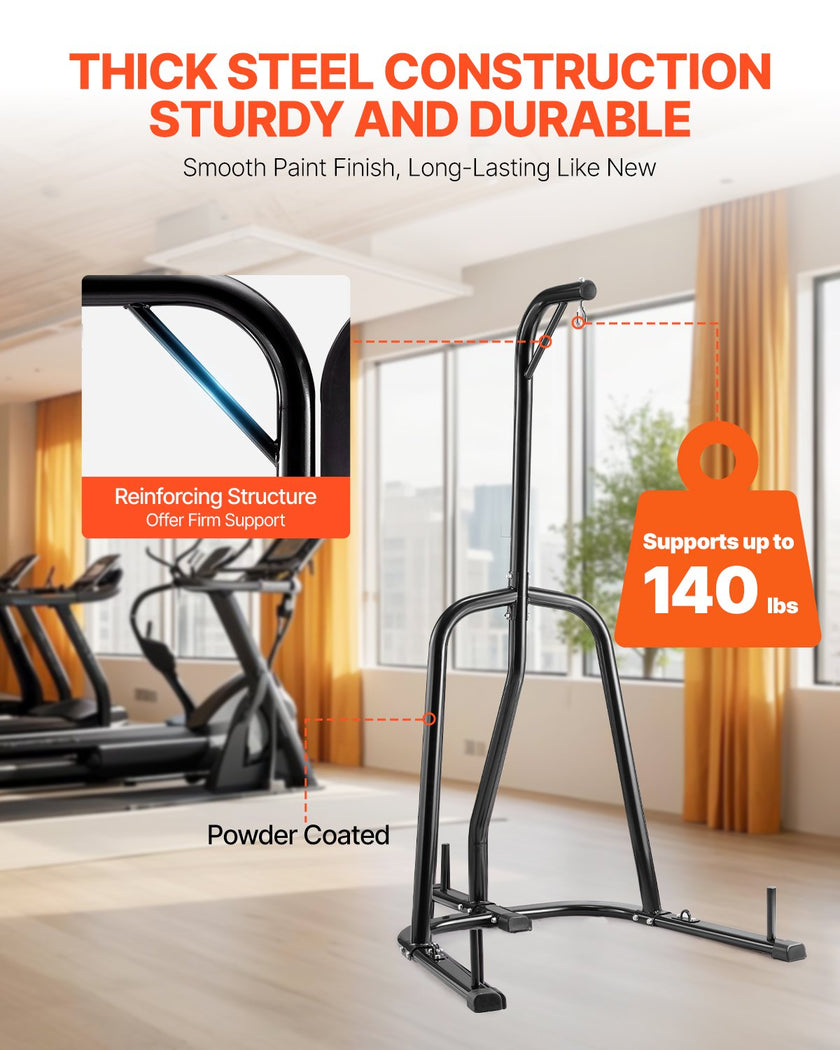 VEVOR Heavy Duty Punching Bag Frame Boxing Punching Stand Steel for Gym Fitness