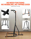 VEVOR Heavy Duty Punching Bag Frame Boxing Punching Stand Steel for Gym Fitness