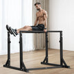 VEVOR Dip Bar, 800 lbs Capacity, Heave Duty Dip Stand Station with Adjustable Height, Fitness Workout Dip Bar Station Stabilizer Parallette Push Up Stand, Parallel Bars for Strength Training Home Gym