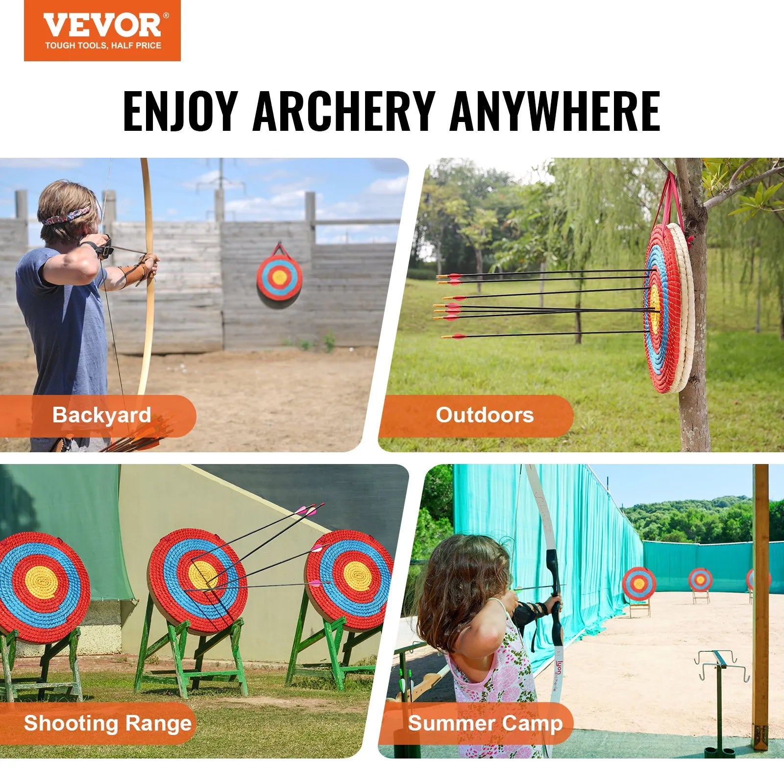 VEVOR Archery Target, 3 Layers 20