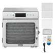 VEVOR 8 Trays Food Dehydrator Machine Stainless Steel 400W Jerky Fruit Drying