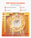 12 Trays Food Dehydrator Machine Stainless Steel 850W Jerky Meat Fruit Drying