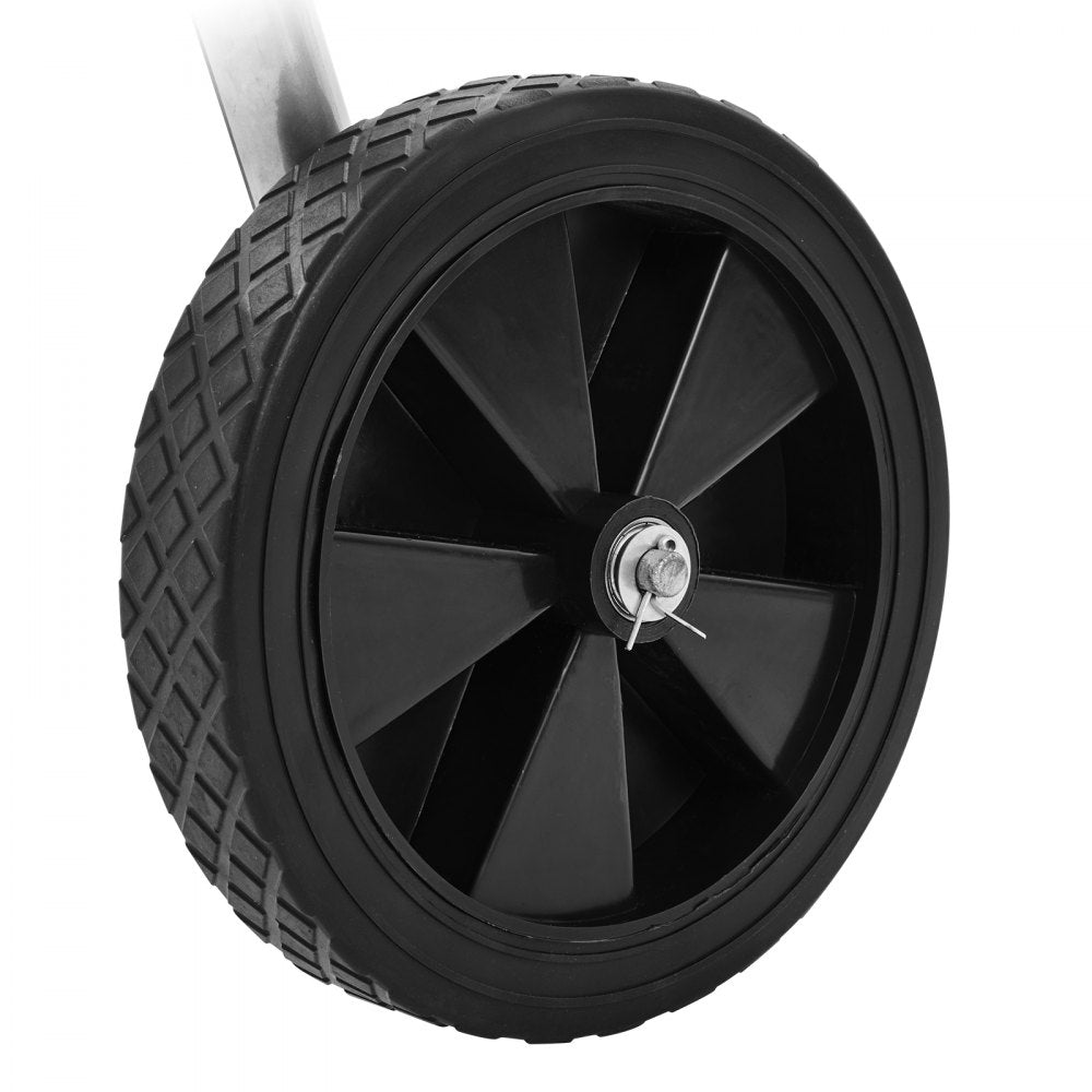VEVOR 175 ft of 5/8’’ Hose Reel Cart, (Hose Not Included), Garden Water Hose Carts Mobile Tools with Wheels, Heavy Duty Powder-coated Steel Outdoor Planting for Garden, Yard, Lawn