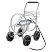VEVOR Hose Reel Cart, Hold Up to 250 ft of 5/8’’ Hose, Garden Water Hose Carts Mobile Tools with 4 Wheels, Heavy Duty Powder-coated Steel Outdoor Planting with Storage Basket, for Garden, Yard, Lawn
