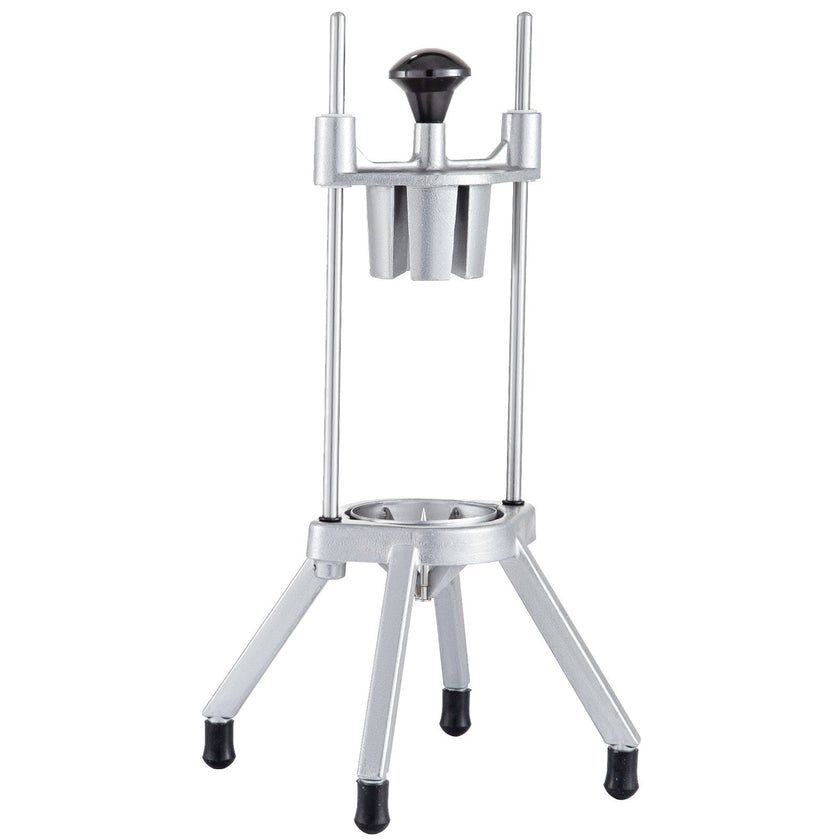 VEVOR 4-Section Commercial Easy Wedger Stainless Steel Blade Fruit Lime Slicer, Lemon Cutter for Home Bar Restaurant, Sliver