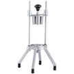 VEVOR 6-Section Commercial Easy Wedger Stainless Steel Blade Fruit Lime Slicer, Lemon Cutter 6 Wedges for Home Bar Restaurant