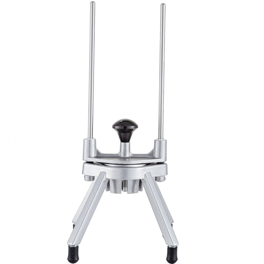 VEVOR 6-Section Commercial Easy Wedger Stainless Steel Blade Fruit Lime Slicer, Lemon Cutter 6 Wedges for Home Bar Restaurant