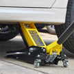 VEVOR Floor Jack, 1.5 Ton Low Profile Floor Jack, Aluminum and Steel Racing Floor Jack with Dual Pistons Quick Lift Pump, Floor Jack Lifting Range 3-3/20