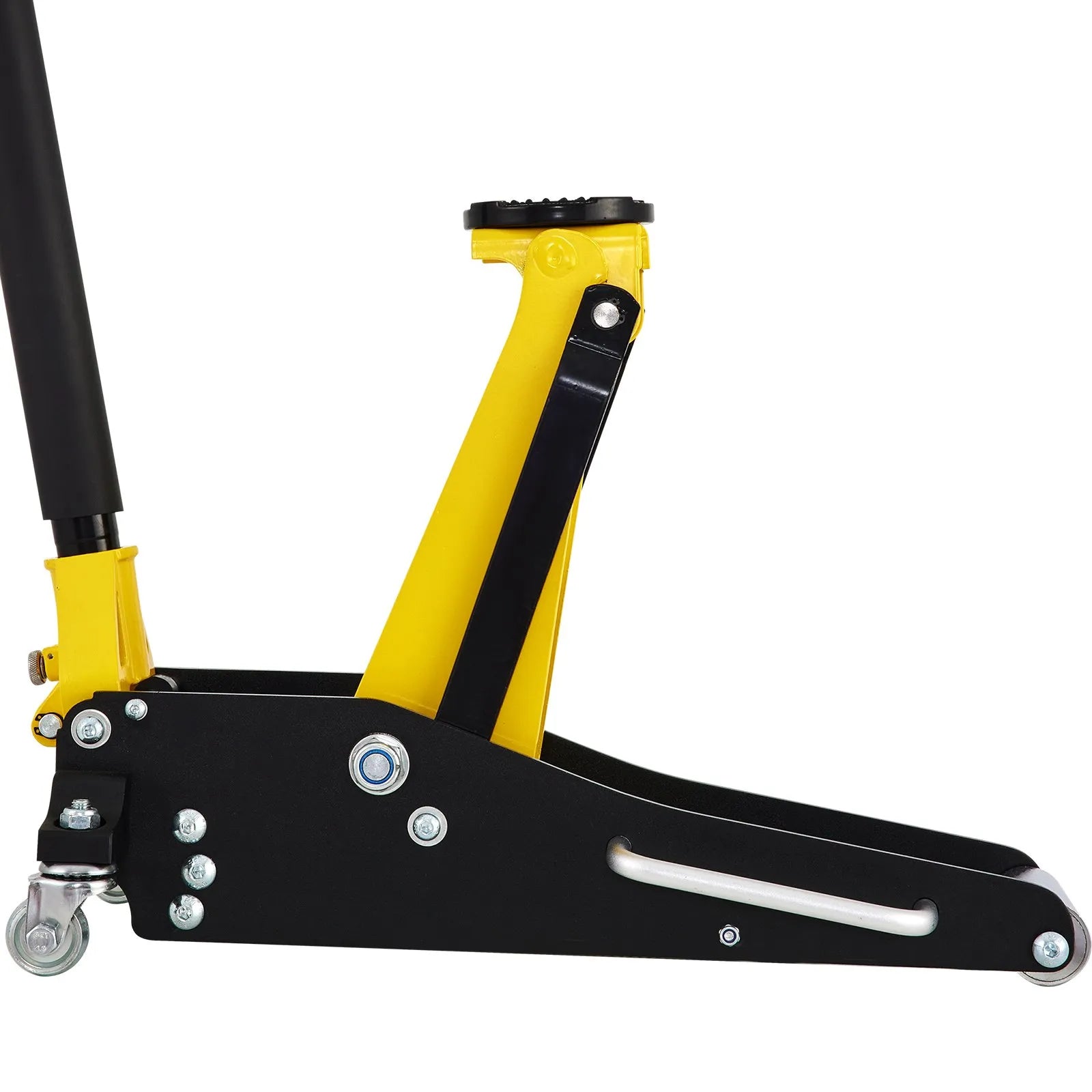 VEVOR Floor Jack, 1.5 Ton Low Profile Floor Jack, Aluminum and Steel Racing Floor Jack with Dual Pistons Quick Lift Pump, Floor Jack Lifting Range 3-3/20