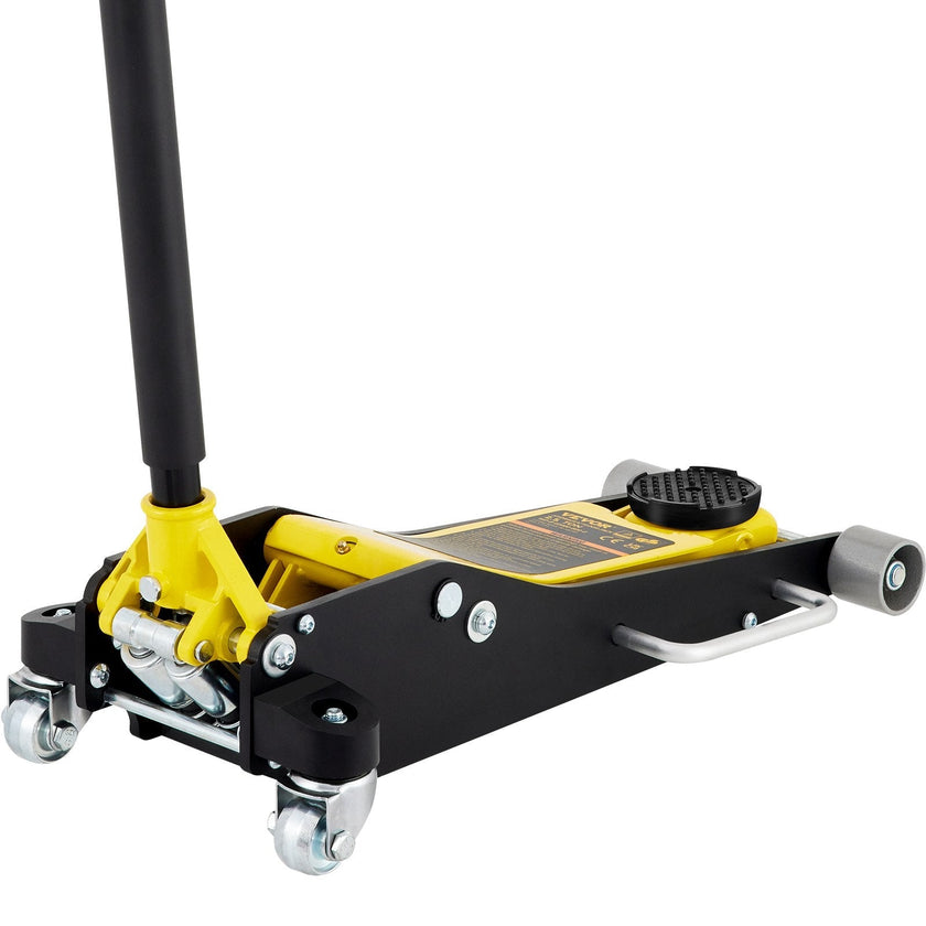 VEVOR Floor Jack, 2.5 Ton Low Profile Floor Jack, Aluminum And Steel Racing Floor Jack with Dual Pistons Quick Lift Pump, 3-3/4