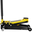 VEVOR Floor Jack, 3 Ton Low Profile Floor Jack, Heavy-duty Steel Racing Floor Jack with Dual Pistons Quick Lift Pump, Floor Jack Lifting Range 3.35