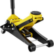 VEVOR Floor Jack, 3 Ton Low Profile Floor Jack, Heavy-duty Steel Racing Floor Jack with Dual Pistons Quick Lift Pump, Floor Jack Lifting Range 3.35