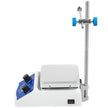 VEVOR SH-2 Magnetic Stirrer, 0-2000 RPM, 1000ml Mixing Capacity Laboratory Magnetic Stirrer Hotplate w/Stand, 180W Heating Power ? 380°C Max Heating Temperature, for Lab Liquid Mixing Heating