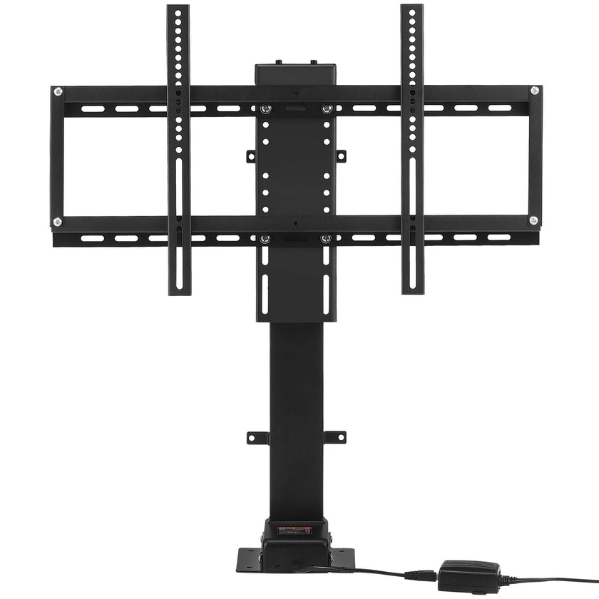 VEVOR Motorized TV Lift Stroke Length 39.4 Inches Motorized TV Mount Fit for 32-70 Inch TV Lift with Remote Control Height Adjustable 28.74-68.11 Inch,Load Capacity 154 Lbs