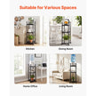 VEVOR 2-Tier Water Dispenser Stand for 1 Water Jug, Heavy-Duty Water Bottle Holder Rack with Detachable Storage Shelf, Cross-Shaped Stable Base, Black