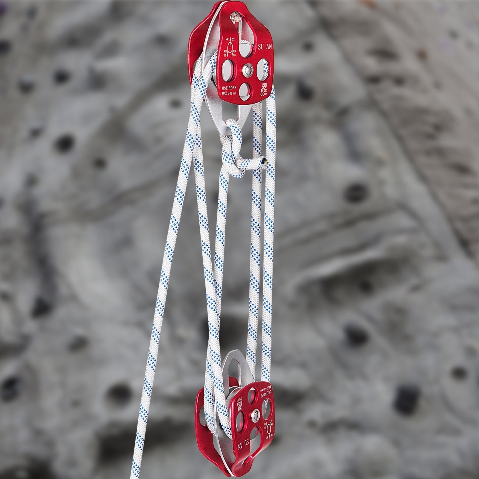 VEVOR Twin Sheave Block and Tackle 2/5