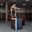 VEVOR 3 in 1 Plyometric Jump Box, 30/24/20 Inch Cotton Plyo Box, Platform & Jumping Agility Box, Anti-Slip Fitness Exercise Step Up Box for Home Gym Training, Conditioning Strength Training, Black