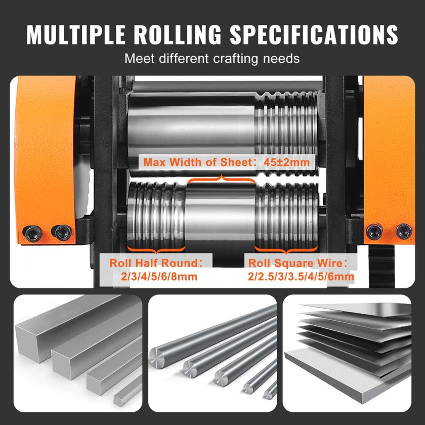 VEVOR Rolling Mill, 1.77