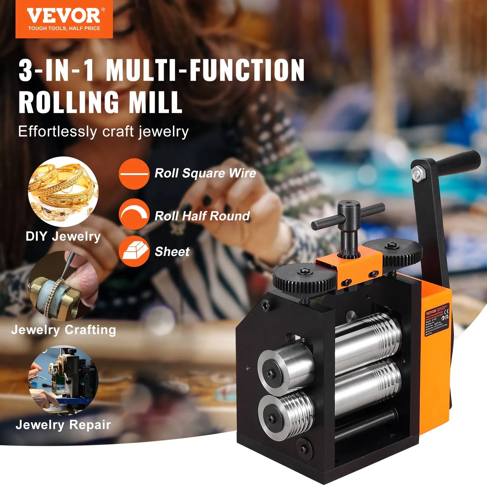 VEVOR Rolling Mill, 2.95