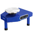 VEVOR Pottery Wheel, 10in Ceramic Wheel Forming Machine, Adjustable 60-300RPM Speed Manual LCD Panel, Foot Pedal ABS Detachable Basin, Sculpting Tool Apron Accessory Kit for Work Art Craft DIY