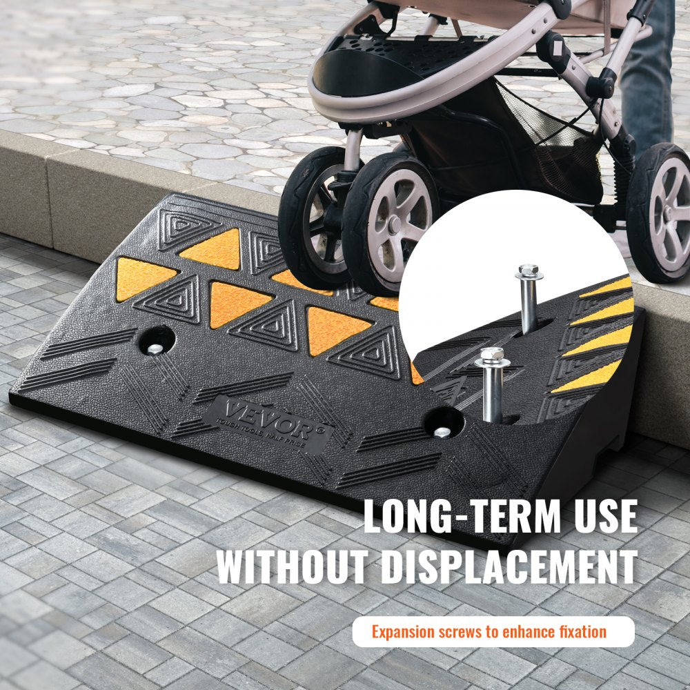 VEVOR Rubber Curb Ramp 4.25