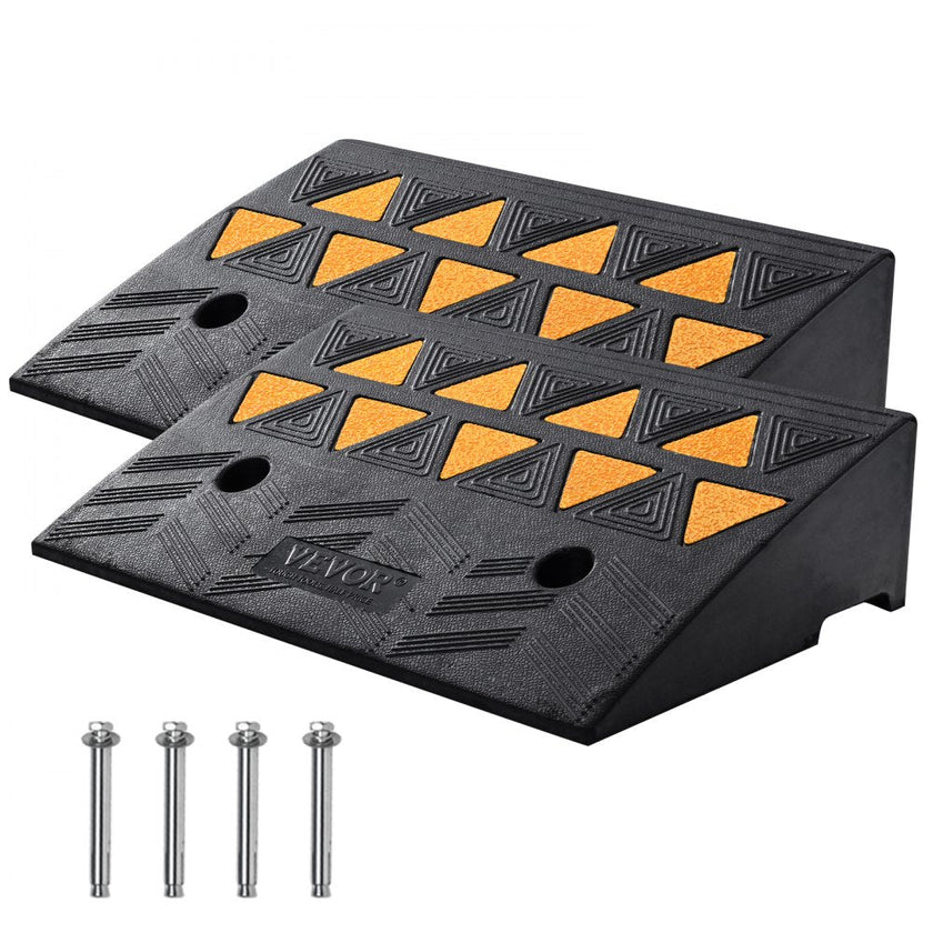 VEVOR Rubber Curb Ramp 2 Pack, 5