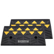 VEVOR Rubber Curb Ramp 2 Pack, 5