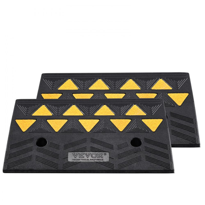 VEVOR Rubber Curb Ramp 2 Pack, 5