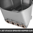 4 Jet Cement Mortar Sprayer Wall Painting Construction Handrail Convenient
