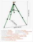 VEVOR Tripod Sprinkler 2 Packs Heavy Duty Lawn Sprinklers with 3/4