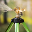 VEVOR Tripod Sprinkler 2 Packs Heavy Duty Lawn Sprinklers with 3/4